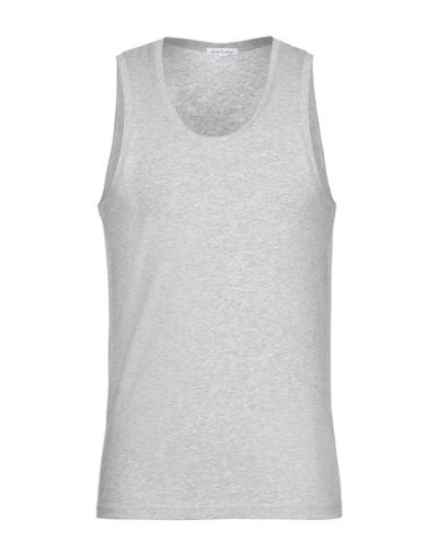 Acne Studios Tank Top In Light Grey