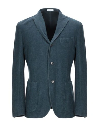 Boglioli Blazer In Deep Jade