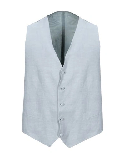 Canali Suit Vest In Light Grey