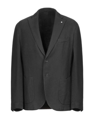 L.b.m 1911 1911 Suit Jackets In Lead