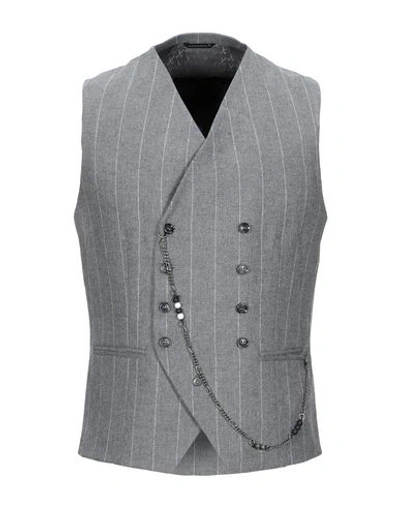 Grey Daniele Alessandrini Suit Vest In Grey