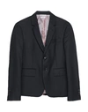 Thom Browne Blazer In Dark Blue