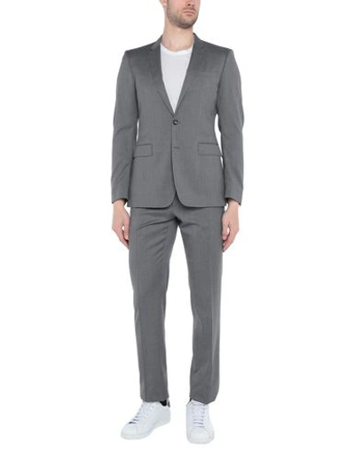 Burberry Suits In Grey