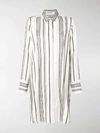 JIL SANDER GINEPRO STRIPED SHIRT DRESS,JSCO500206WO28421713515579