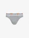 Moschino Cotton Jersey Briefs With  Teddy Bear In 506