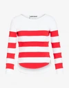 MOSCHINO Striped jersey t-shirt