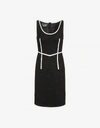 BOUTIQUE MOSCHINO Mat dress with piping