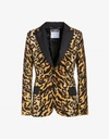 MOSCHINO Tiger poplin jacket