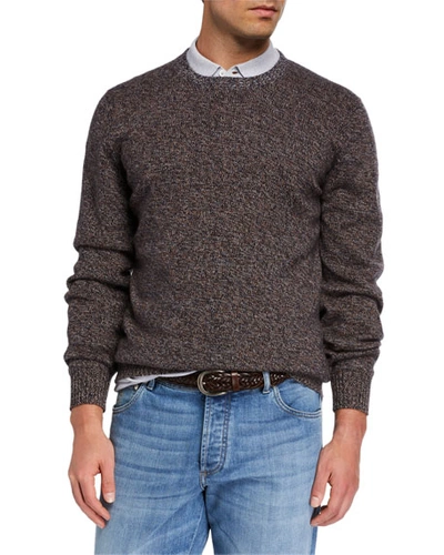 Brunello Cucinelli Men's Cashmere Crewneck Sweater