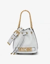 MOSCHINO Bucket bag with logo