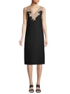 VALENTINO Abiti Donna Lace-Trim Shift Dress