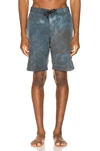 JOHN ELLIOTT JOHN ELLIOTT SOLAR BOARD SHORTS IN BLUE,JOHF-MX4