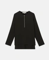Stella Mccartney Arlesa Stretch-crepe Top In Black