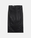Stella Mccartney Leather Skirt In Black