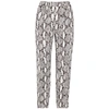 A.L.C Elijah snake-print trousers