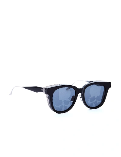 Mastermind Japan Skull Printed Sunglasses In White