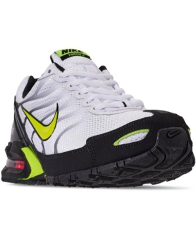 Nike Men's Air Max Torch 4 Running Sneakers From Finish Line In White/volt/black/bright C
