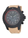 KYBOE! Stealth Chronograph Silicone Strap Watch