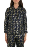 MARNI Marni Pyjama Shirt In Metallic Floral-jacquard,10977149