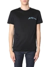 ALEXANDER MCQUEEN T-SHIRT WITH EMBROIDERED LOGO,10977814