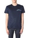 ALEXANDER MCQUEEN T-SHIRT WITH EMBROIDERED LOGO,10977812