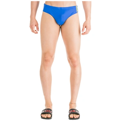 Emporio Armani Men's Brief Swimsuit Bathing Trunks Swimming Suit In Blue