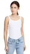 Cotton Citizen Verona Ribbed Tank Top In White