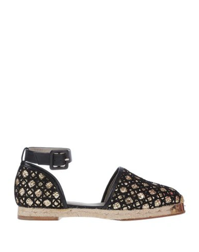 Giuseppe Zanotti Espadrilles In Gold