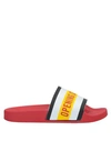 OPENING CEREMONY OPENING CEREMONY WOMAN SANDALS RED SIZE 7 RUBBER,11693981JW 7