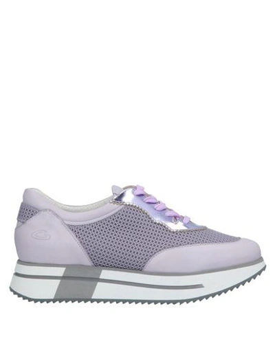 Alberto Guardiani Sneakers In Lilac