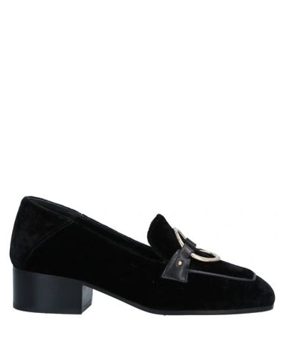 Space Style Concept Loafers In Black
