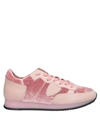 PHILIPPE MODEL PHILIPPE MODEL WOMAN SNEAKERS PINK SIZE 7 SOFT LEATHER, TEXTILE FIBERS,11716933WN 15