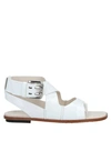 TOD'S TOD'S WOMAN THONG SANDAL WHITE SIZE 6 SOFT LEATHER,11724846LU 14