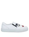 TOD'S TOD'S WOMAN SNEAKERS WHITE SIZE 4.5 SOFT LEATHER, ELASTIC FIBRES,11725088IR 10
