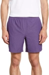 Rhone Guru Athletic Shorts In Purple Reign