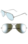 Ray Ban Ray-ban Sunglasses, Rb3025 58 Aviator Collection In Green Blue