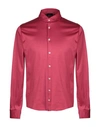 Barba Napoli Shirts In Garnet