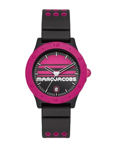 Marc Jacobs Wrist Watch In Fuchsia