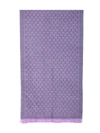 Gucci Gg Jacquard Pattern Knitted Scarf In Viola