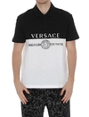 VERSACE POLO WITH LOGO,10978042