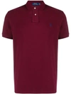 Polo Ralph Lauren Polo Classic Fit Mesh Polo Shirt In Burgundy