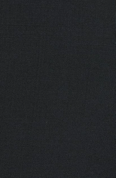 Burberry Monogram Slim Fit Wool & Mohair Sport Coat In Black
