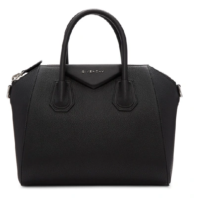 Givenchy Antigona Mini Leather Tote Bag - 黑色 In Black