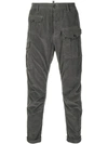 DSQUARED2 CORDUROY TAPERED TROUSERS
