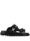 TOGA VIRILIS BUCKLE SANDALS