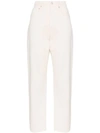 AGOLDE HIGH-WAISTED STRAIGHT LEG JEANS