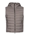 Moorer Down Jacket In Dove Grey