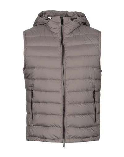 Moorer Down Jacket In Dove Grey