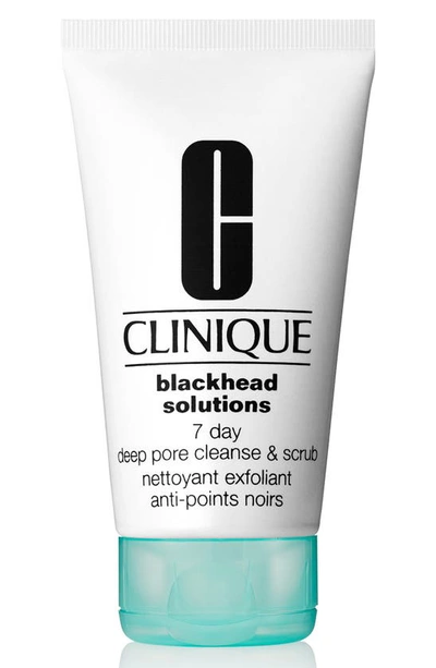 Clinique Blackhead Solutions 7 Day Deep Pore Cleanse & Face Scrub 4.2 oz/ 125 ml