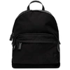 Prada Classic Logo Plaque Backpack In Black